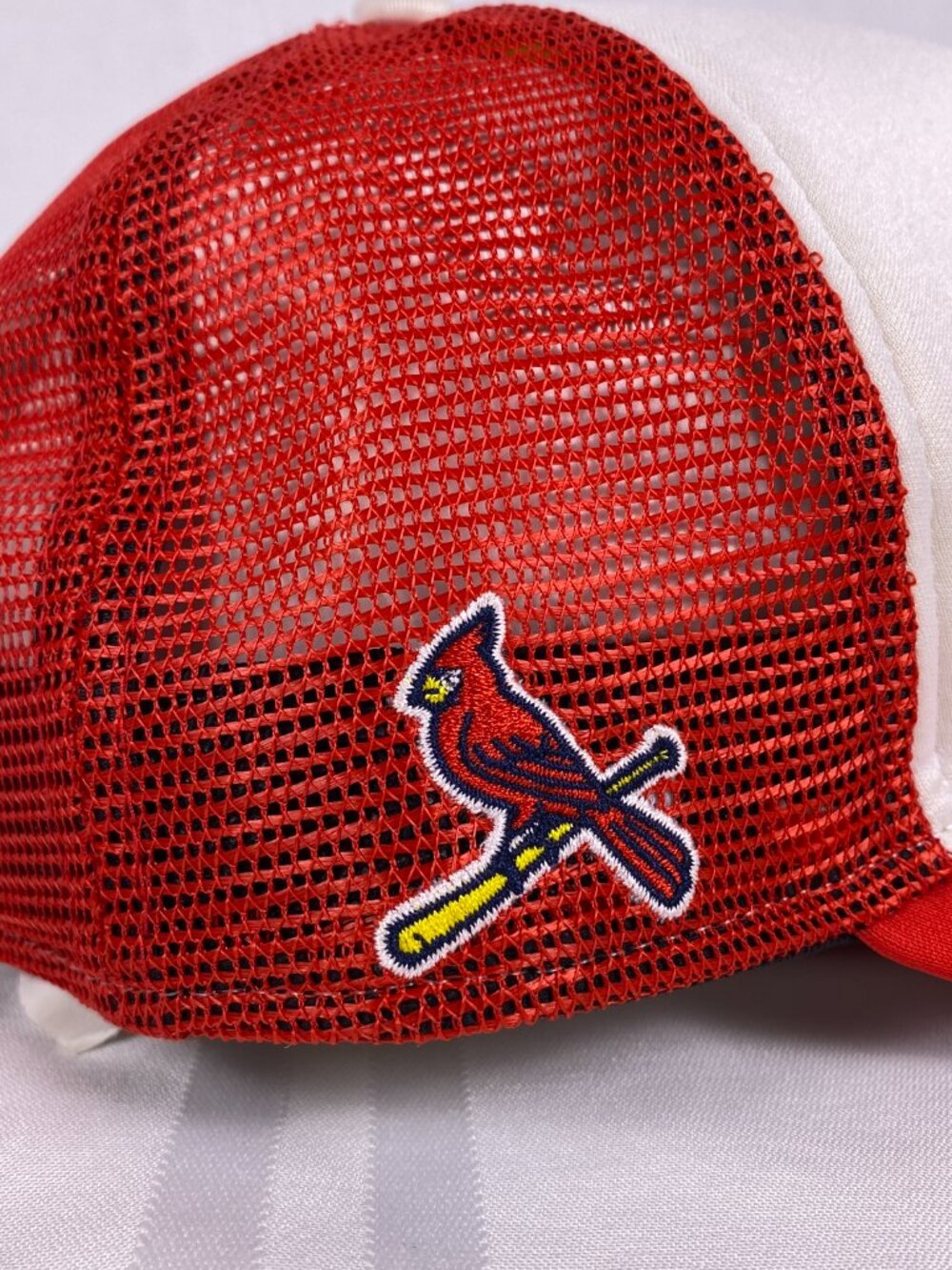 St Louis cardinals Spring Training Women's A-Frame style hat. Red/Wht adjustable - Picture 6 of 10
